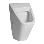 Urinal Vila without cover with a radar flushing unit, 24 V DC