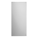 Stainless steel mirror (900 x 400 mm)