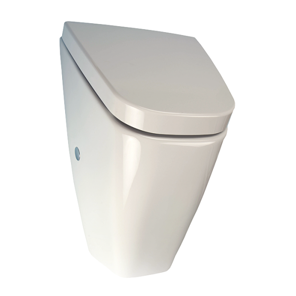 Urinal Vila with cover (system Soft-close) and with a radar flushing unit, 6 V